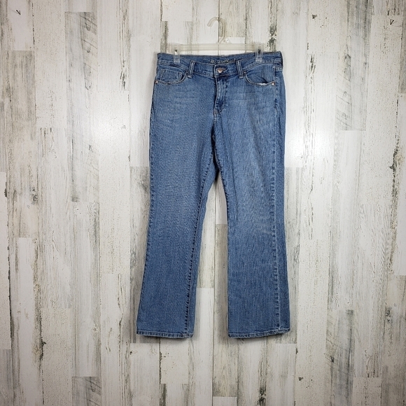 Old navy sweetheart classic rise bootcut jeans 8S - Picture 1 of 12